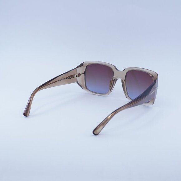 Tom Ford Ryder-02 FT1035 45F Sunglasses Brown Square Frame, Brown Lenses main image 5